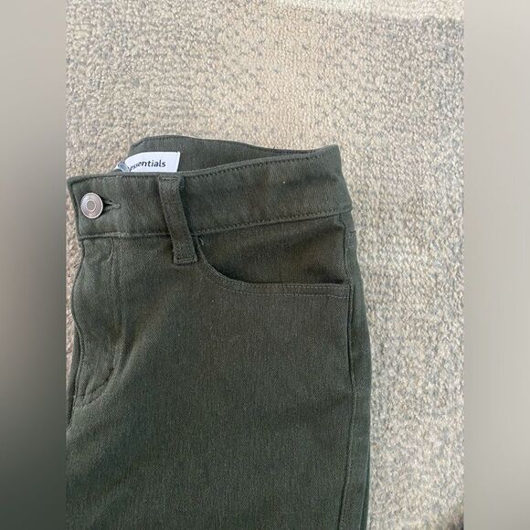 skinny stretch pants 4 army green versatile - Picture 2 of 6